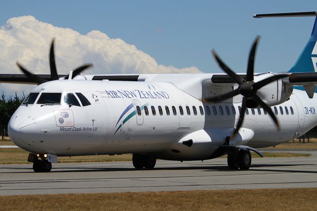 ATR ATR-72 (ZK-MCW) - 15 JAN 2012