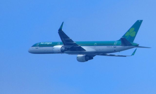 Boeing 757-200 (EI-LBS) - On approach is 1998 Aer Lingus Boeing 757-2Q8 in the Autumn of 2019. 