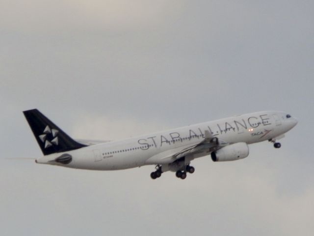 Airbus A330-200 (N279AV) - Gear retracting.At this pecise point!