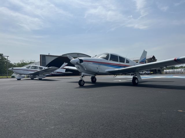 Piper Cherokee (N3207R) - With my buddy’s airplane