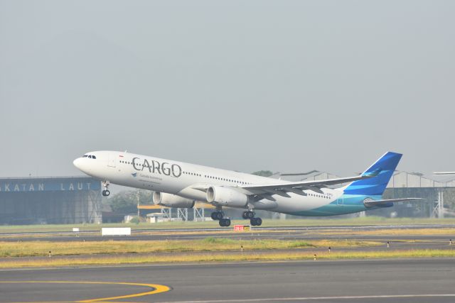 Airbus A330-300 (PK-GPD) - Garuda Indonesia Preighter Aircraft