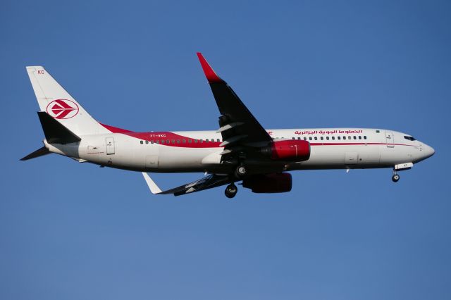 Boeing 737-700 (7T-VKC) - FRA 29.12.2019