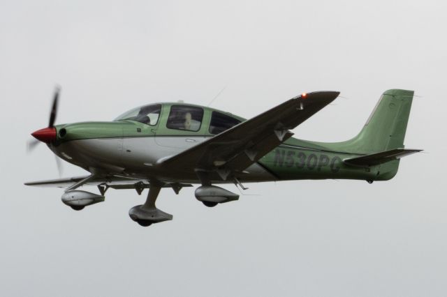 Cirrus SR-22 (N530PC) - I caught this guy shooting an approach into KACT while I was killing time and watching T-45's do practice approaches.