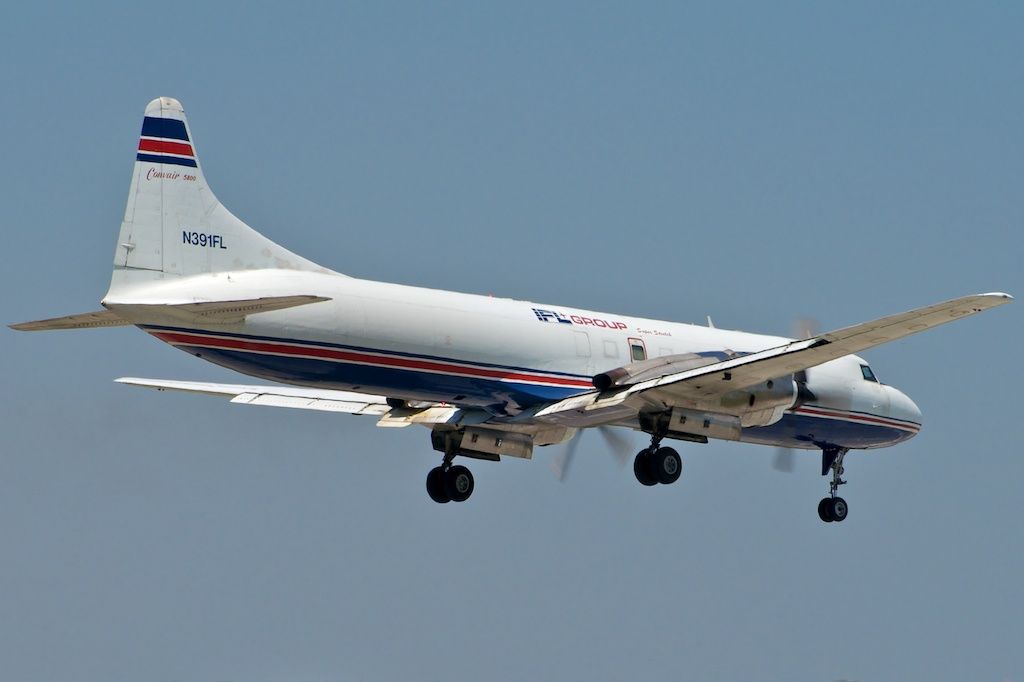 CONVAIR CV-580 (N391FL) - IFL Group Super Stretch Convair 5800