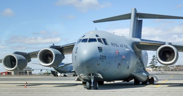 Boeing Globemaster III (ZZ171) - RAF C17 at Bangor 