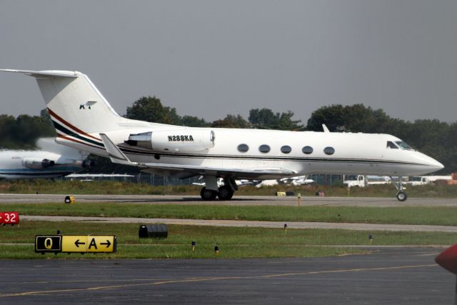 Gulfstream Aerospace Gulfstream 3 (N288KA) - Departing rwy 19 on 4-Oct-06.  Registration cancelled 1-May-14.