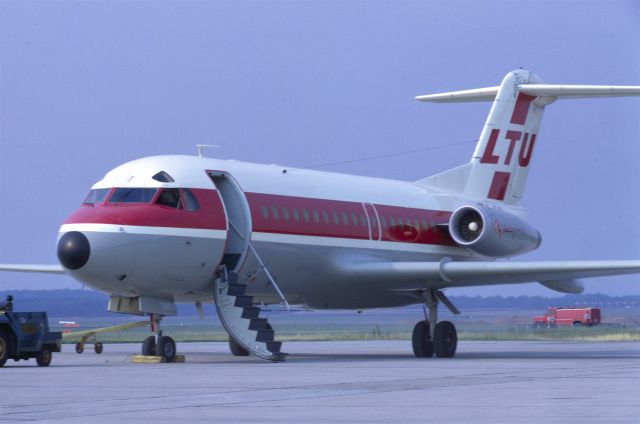 Fokker Fellowship (D-ABAQ) - July 1969 at Düsseldorf (EDDL)