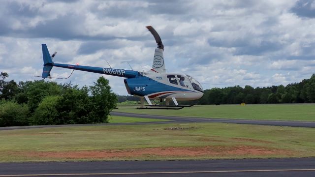 Robinson R-66 (N66BP) - At KFDW, in Winnsboro SC in 2022