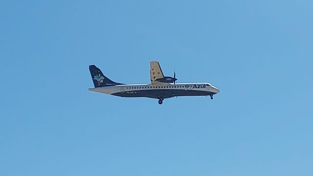 Aerospatiale ATR-72-600 (PR-AQT) - ATR72 pousando no aeroporto de Guanambi.