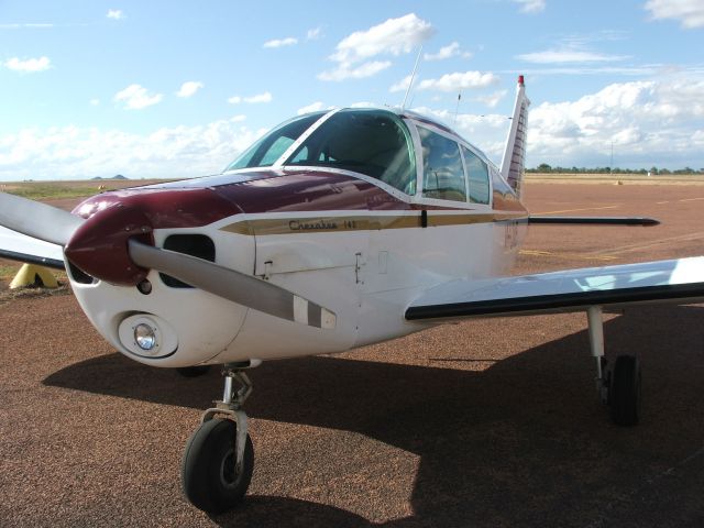 Piper Cherokee (VH-UWB) - VH-UWB at Charters Towers North Queensland.