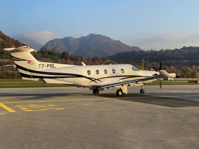 Pilatus PC-12 (T7-PBL) - 5 NOV 2020. Engine start.