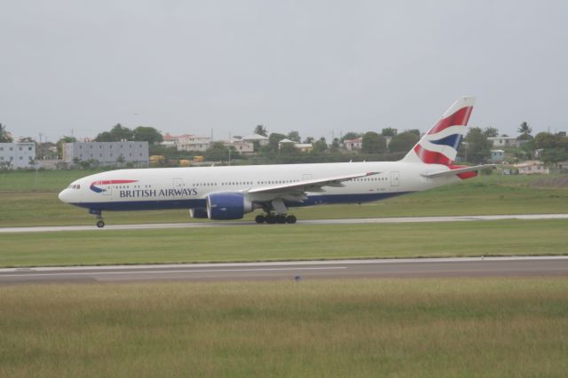 Boeing 777-200 (G-VIIR)