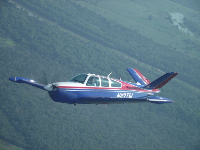 Beechcraft 35 Bonanza (N113TW) - Formation Flying with Foxtrot Bravo