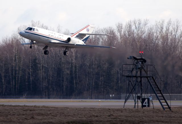 AMERICAN AIRCRAFT Falcon XP (N822AA) - Take off RW 28.