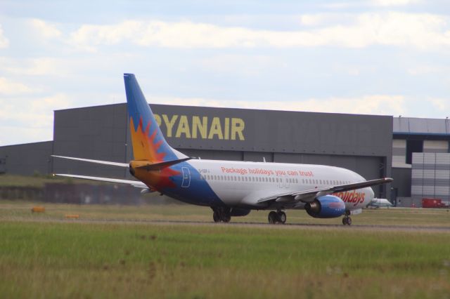 Boeing 737-800 (G-GDFJ) - Airline: Jet2 Holidaysbr /Plane: B737-800br /Location: STN (London Stansted Airport)br /Date: 18.09.22 (dd/mm/yy)