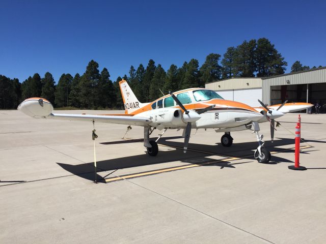 Cessna Executive Skyknight (N241AR) - Waiting for Snow