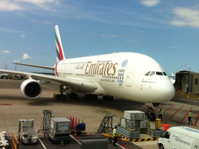 Airbus A380-800 (A6-EEC) - Emirates A380-816 cn110