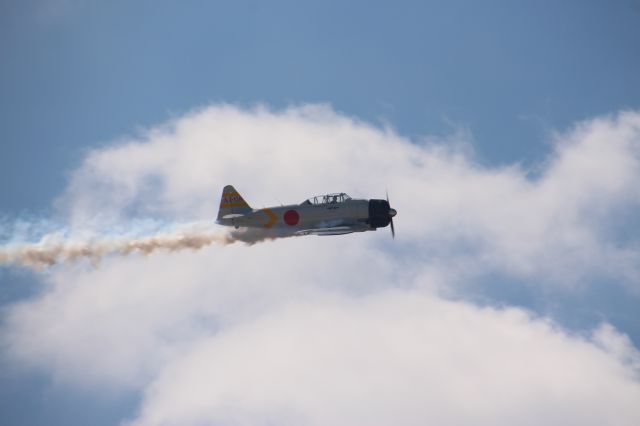 — — - Mitsubishi A6M Zero at The Wings over Dallas airshow