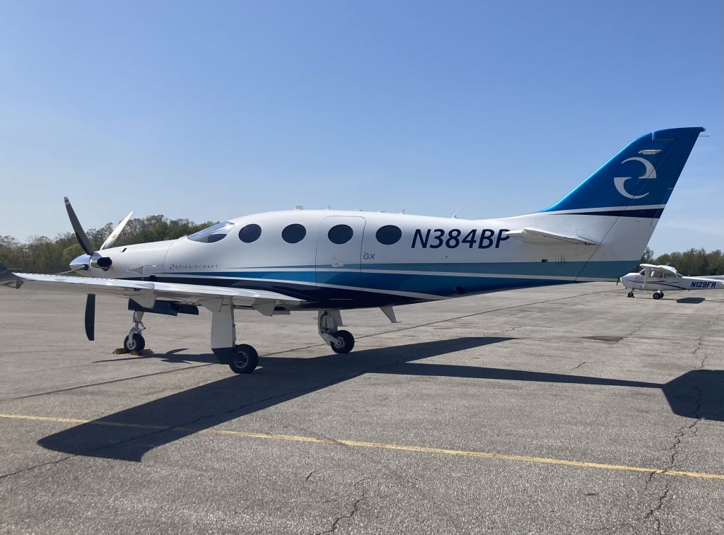 Epic Aircraft LT (N384BP) - 2023 E1000 Model with the new paint scheme br /Serial # K037