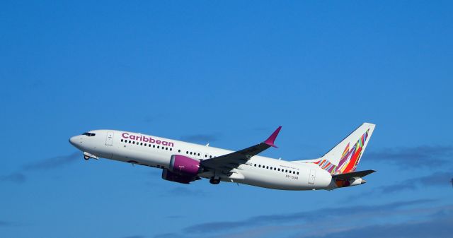 Boeing 737-800 (9Y-SUR) - 12/23/22 rotating from Rwy 35L