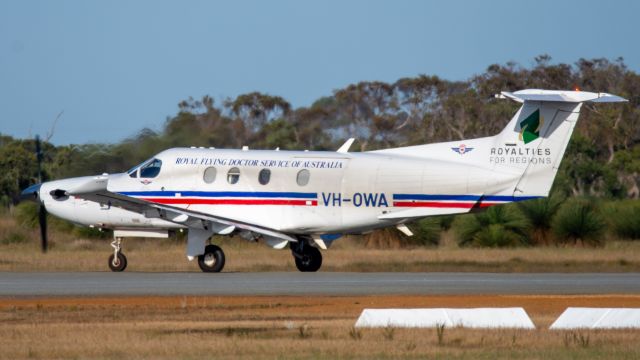 Pilatus PC-12 (VH-OWA)