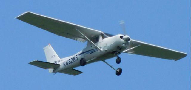 Cessna 152 (N48286) - N48286 over Corvallis, Oregon 15th May 2020.