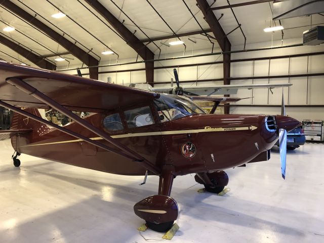 Piper Cherokee (N9795K) - My Stinson 108-2 on the ferry home after purchasing.