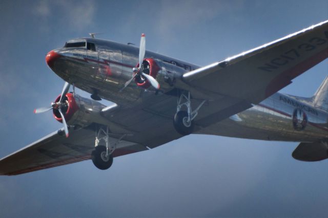 Douglas DC-3 (NC17334) - Back yard, Dallas, TX.