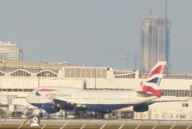 Boeing 747-400 (G-CIVA) - Heading"For the gate!"