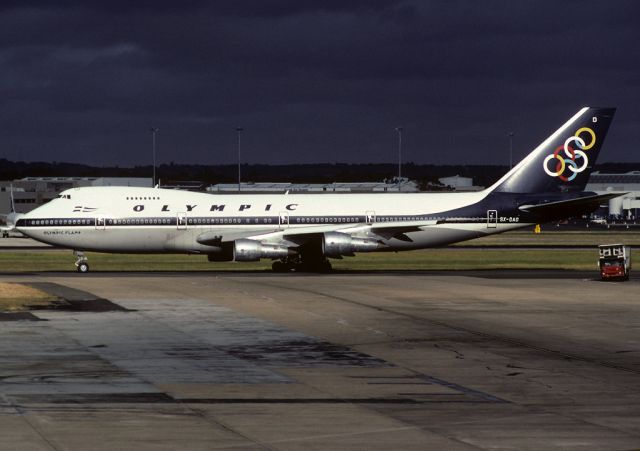 Boeing 747-200 (SX-OAD) - Sydney, November 1990