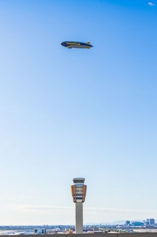 Unknown/Generic Airship (N3A) - A Goodyear blimp passing over PHX on 2/12/23 during the Super Bowl rush. Taken with a Canon R7 and Canon EF 100-400 II L lens.