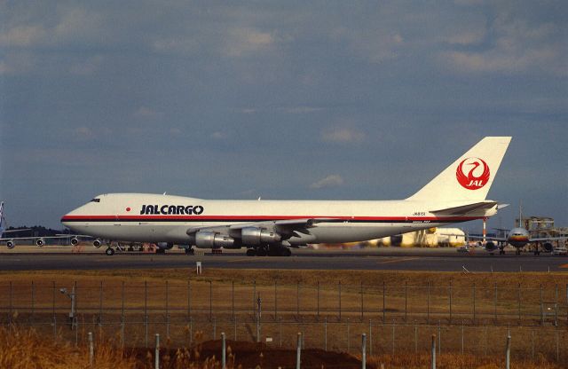 Boeing 747-200 (JA8151) - Departure at Narita Intl Airport Rwy34 on 1988/12/10