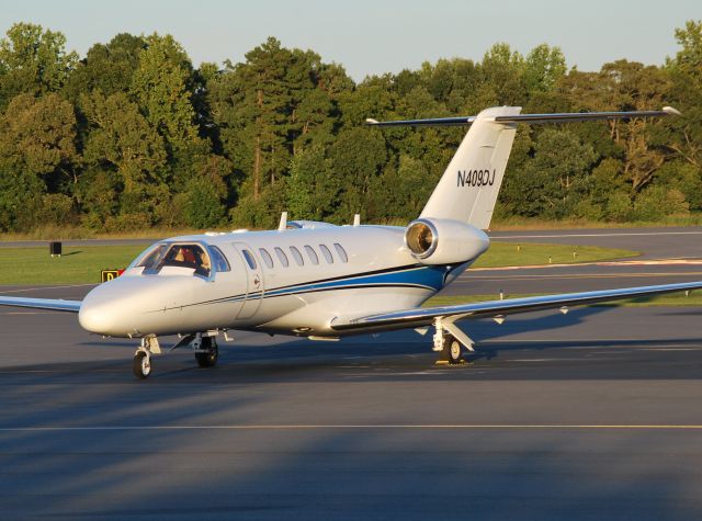 Cessna Citation CJ3 (N409DJ) - COLLETT TRANSPORTATION LLC  at KJQF - 10/4/14