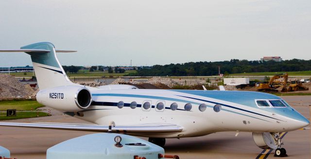 Gulfstream Aerospace Gulfstream G650 (N251TD) - Taken 09/07/2015 at customs terminal C on arrival from Tokyo 