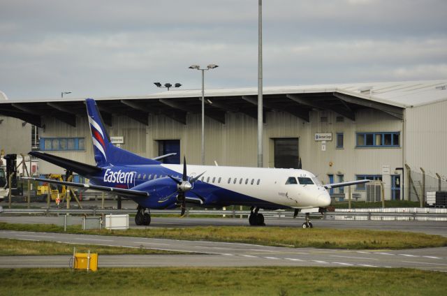 Saab 2000 (G-CFLU) - Eastern Airways Saab 2000 G-CFLU in Aberdeen Dyce Airport