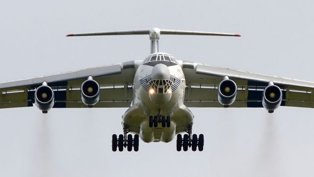 Ilyushin Il-76 (4K-AZ102) - 1993 IL-76TD Silk Way Airlines, Prague, Oct 5, 2022