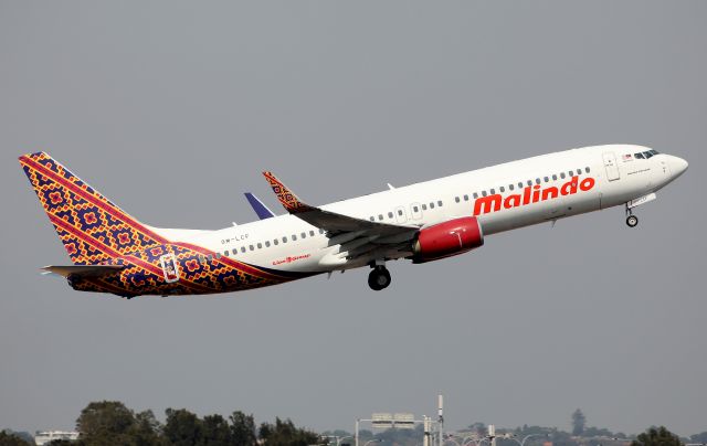 Boeing 737-800 (9M-LCF) - Climbing from Rwy 34L