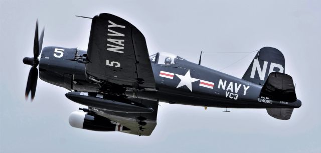 VOUGHT-SIKORSKY V-166 Corsair (NX45NL) - Collings Foundation F4U Corsair