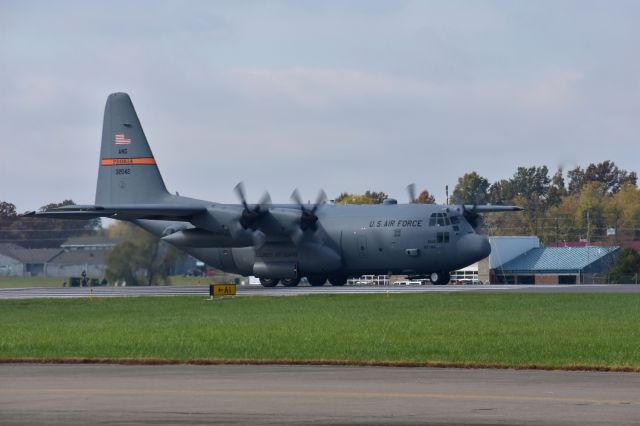 Lockheed C-130 Hercules — - A ILANG C-130 Hercules departing runway 2