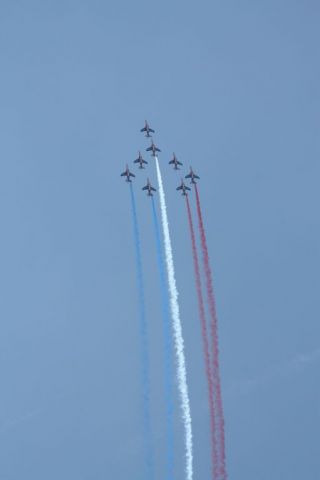 — — - Patrouille de France Salon aéronautique Le Bourget 26/06/2011