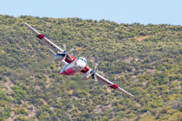 N427DF — - Retardant drops on small fire in Temecula, California on June 14, 2020.