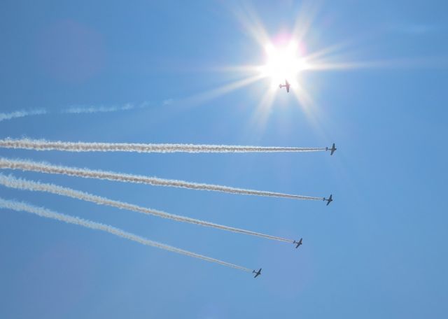 — — - Geico Skywriters at Atlantic City, NJ