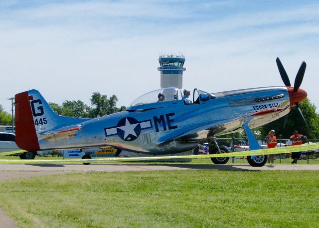 North American P-51 Mustang (N4132A) - At AirVenture.