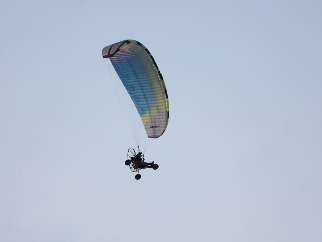 — — - One of 2 parpgliders at sunset Near Quitman, AR