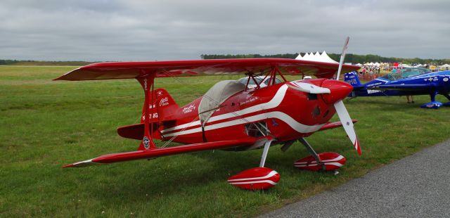 PITTS Special (S-1) (N907MG) - MILLVILLE, NEW JERSEY, USA-MAY 09, 2015: Seen by RF at the airshow on static display was aerobatic pilot Jason Flood's Pitts Special.