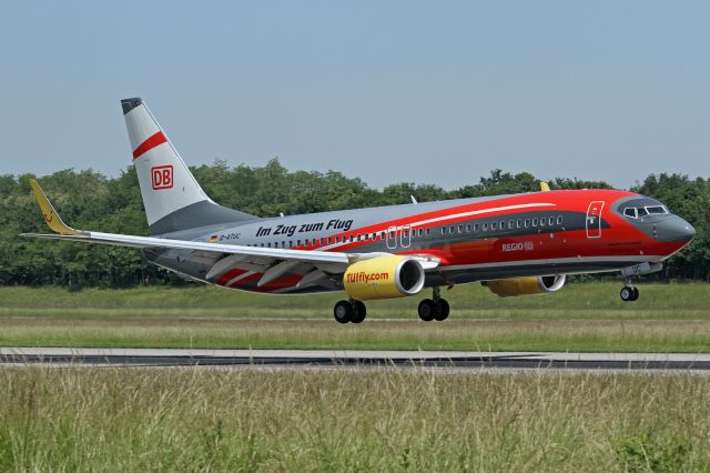 Boeing 737-800 (D-ATUC) - "ICE DB Bahn DB Air Two" livery