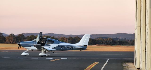 Cirrus SR-22 (VH-POY) - Evening shot in Ballarat