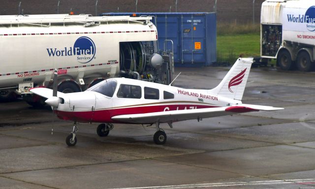 Piper Cherokee (G-LAZL) - Piper PA-28-161 Cherokee Warrior II G-LAZL in Inverness 