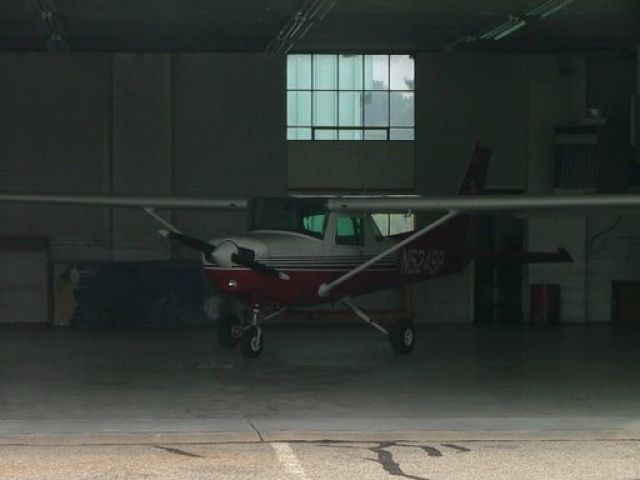 N5249P — - sitting in the hangar in hastings michigan awaiting her next adventure