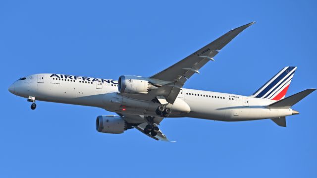 Boeing 787-9 Dreamliner (F-HRBB) - Air France Boeing 787-9 Dreamliner (F-HRBB) arrives KRDU Rwy 5L on 11/01/2023 at 5:20 pm.